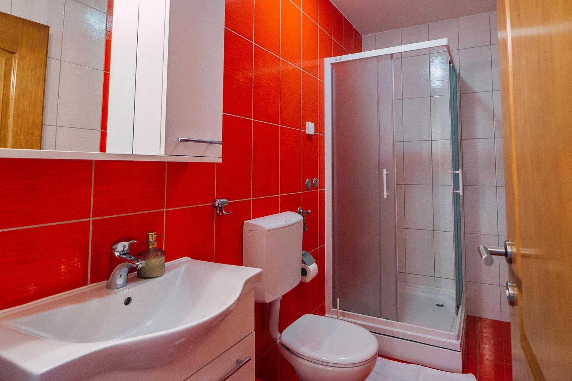 Luxur Centar With Sea View Terrace Apartment Baska Voda Room photo